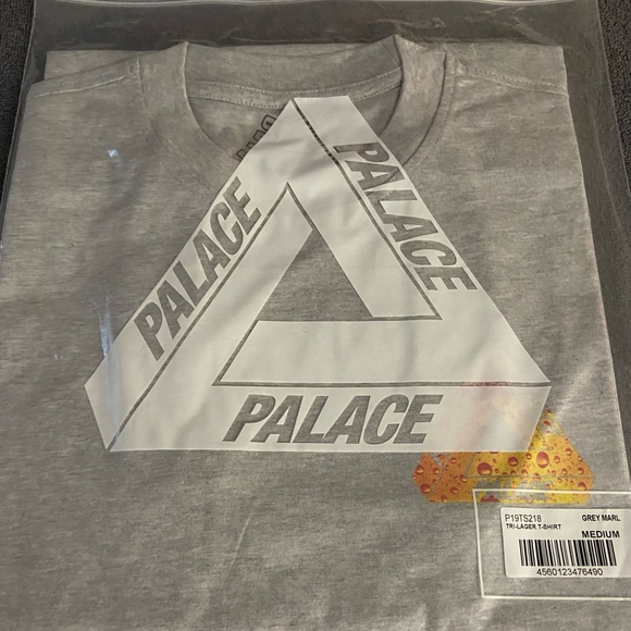 *NWT* Palace TRI - LAGER T - Shirt (Grey Marl) - Picture 6 of 6
